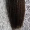 ヒトの髪の伸びのテープ純粋な色の変態ストレート100g粗いヤキレミの髪の粗いヤキのレミーの髪の髪の毛皮の皮の皮の皮膚よく見えない40pcs