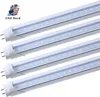 120 LED-rör Stock i US 4ft LED-rör 22W 28W lampor 1200mm 4ft SMD2835 96 st/192st Super Bright LED Fluorescerande glödlampor AC85-265V UL