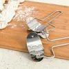 Wysokiej jakości prasa do ciasta ze stali nierdzewnej maszyna do robienia pierogów forma Pie Ravioli narzędzia do pieczenia ciasta koło kluska Wraper Cutter Making Machine