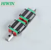 1 pz Nuovo Originale HIWIN HGR20-500mm/600mm/700mm/800mm/900mm/1000mm guida lineare + 2 pz HGW20CA /HGW20CC Carrello flangiato lineare per parti CNC
