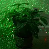 Utomhus Garden Lawn Lamps 2 i 1 Moving Full Sky Star Light Christmas Laser Projector Lamp Led Motion Stage Light Landscape Lawn G208Z