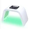 7 färger LED FACIAL Photon Light Therapy Machine Red Blue Green Yellow PDT Skönhetsutrustning för hudföryngring