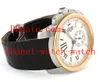 Gratis frakt Caliber de Men's Large 42mm 2-tone Stål 18K Rose Gold Automatic Mens Watch W7100039 Mäns Casual Watches