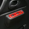 ABS Auto Finestra Adesivi per pulsanti Finestra Sollevamento Pannello Decorazione Copertura per Suzuki Jimny 20072017 Accessori interni2683219