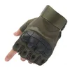 1 pair Sports cycling fitness Half Finger Gloves men outdoor tactical fans breathable antiskid wear gloves4144222