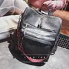 Kızlar Moda PU Sırt Çantası Çanta Su Geçirmez Bookbag Crossbody Omuz Deri Büyük Çanta İşlevli Çanta Okul Sırt Çantaları ZZA1918