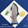 simulazione elettrica pesce che salta il pesce che si muove pesce giocattoli per bambini giocattoli per gatti riempiti in fibra di cotone USB ricarica 6048506