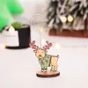 Decorative Place Memo Card Holder Christmas Wedding Banquet Table Number Holders Message Folder Note Photo Clips Xmas Decor JK1910