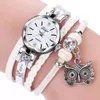 Mulheres relógios Vintage Strass Crystal Pulseira Pulseira Analógico Relógio de Pulso de Quartzo Reloj Mujer Chegada Freeshipping