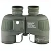 Binóculos binóculos 10x50 telescópio profissional militar marinho binocular com navegação compasso lll noite visão ocular