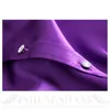 Slim Fit Size Men's Dress Silk Satin Groom Short Sleeve Shirts