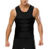 Мужской жилет для сауны Ultra Sweat Shaper Shirt, термонеопреновая одежда для пота, корсеты для похудения талии, модный тренажерный зал wea4698201