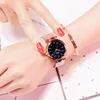 Dom Brand Femmes de luxe Quartz Regardez le minimalisme Fashion Femelle décontractée Wristwatch imperméable Gold Steel Reloj Mujer G1244GK1M6509887