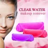 Make -up remover handdoek herbruikbare natuurlijke microfiber reiniging huid gezicht gum gum rusie handdoek doeken wasstoffen was geen behoefte aan reiniging o5565963