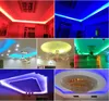 Tiras 25M 50M 110V 220V SMD 5050 corda do diodo emissor de luz IP67 Flex tira luzes LED Lighting ao ar livre para festa de Natal Bar Pub