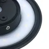 ديكور داخلي AC90-265V 6W LED مصباح الجدار غرفة المعيشة الجدار الخفيفة 12W الرئيسية تركيبات الإضاءة لوفت درج الضوء الأسود جولة الألومنيوم