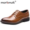 Nova Qualidade de Alta Qualidade Couro Clássico Homens Brogues Sapatos Lace-up Bullock Vestido de Negócios Homens Oxfords Sapatos Masculinos Tênis Formal