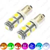 50 pz 7-color BA9S T4W 1895 5050 chip 9SMD 9led auto LED lampadine lampadine luce di lettura leggera DC12V # 3408