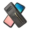 Custodie per cellulari a conchiglia in pelle per Samsung A50 A90 S10 S9 Plus Note 9 10 Pro A7 A8Plus Custodia posteriore