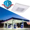 LED Canopy luminária, do posto de gasolina Lights, IP65 impermeável, 100V 277V para Playground, Ginásio, armazém, garagem, quintal, ETL DLC Certified