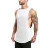 Zomerontwerper heren tanktop Fashional Sport bodybuilding hoogwaardige sportschoolkleding vesten kleding casual ondergoed tops m-xxl 2 stijl