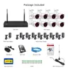 Anran 1080p 8CH NVR Audio Record Outdoor Night Vision CCTV Camera Video Surveillance System - Vit