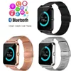 New Z60 Bluetooth Smart Watch Phone Smartwatch Stafless Steel for IOS Android مع صندوق البيع بالتجزئة