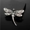 Dragonfly Brooch Men Women Wedding Brooch Iced Zircon Jewelry Gift fashion broche for party High Quality Free Shipping