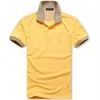 Mens Classic Polo T-shirts T-shirt Hot Sale Summer Loose Tees Mens Kortärmad Broderi Polos Tees High Quality Tshirt Plus-Size M-2XL