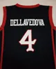 Custom Men Youth women Vintage #4 matthew dellavedova Marys basketball Jersey Size S-4XL or custom any name or number jersey