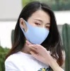 Anti Dust Ice Silk Face Mask 5 Colors Hanging Ear Mask Breathable Washable Unisex Outdoor Mouth Masks LJJO7690