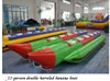 Piscines gonflables de bateau banane de 3 à 12 places, jouets de pêche aquatique, grand équipement aérodynamique de surf et de divertissement