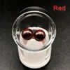 DHL !!! 6mm Jade Ruby Terp Pearls med polering av dabbpärlor bollar Insatser för snurra kolhydrater Kvarter kvarts banger glas dab riggar vattenrör