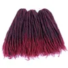 Jumbo crochet tranças cabelo ombre afro kinki macio sintético marley marley trançando cabelo crochet cabelo extensão granel