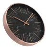 ساعة صامتة تصميم الحديثة الكوارتز المعادن ساعة الحائط مصمم wandklok ساعات هادئة horloge جدارية