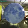 Party Balloons Giant Inflatable Moon Ball 3m/6m Air Blow Up Satellite Lighting Inflated Moon with LED Light