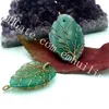 10 Pcs À La Main Taille Aléatoire Freeform Plaqué Or Wire Wrap Teint Agate Tranche Arbre De Vie Pendentifs Boho Gemstone Pendentif Bijoux Accessoires