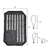 Black Car Roof Mesh UV Protection SunShade Top Cover For Jeep Rangler JK 2007-2017 Auto Exterior Instruments (USA Flag)