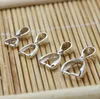 Clasps Hooks 30 ٪ 925 Sterling Silver Handmade Jewelry Sentreens 925 Silver Silver Bail Connector Bale Pinch Clasp Size (S M L XL)