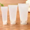 100 ml plastic lege reis Cosmestic Soft Tubes Frosted Bottle Lotion Shampoo Squeeze Container met schroefdop 0173Pack6878106