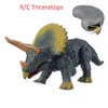Infrarood afstandsbediening dinosaurus truc kind speelgoed RC elektronisch huisdier dier triceratop baby enge krokodil robot mini kikker schorpioen m307q
