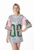 Hiphop Dance Sequin Tops voor Dames Shirts Mini Jurken Performance Fancy Dress Costume Stage Lange T-shirt Jassen Bra Sets