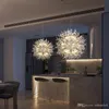 Lustres de feu d'artifice contemporains allumant la lampe suspendue en cristal de pissenlit pour la chambre à coucher, la cuisine, la salle à manger, l'éclairage intérieur