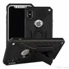 Híbrido Heavy Duty Defender à prova de choque Cubra com Kickstand caso Stand titular para o iPhone X ten 10 6 6S 7 8 Plus 7plus 6Plus Protector