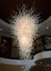 Современные ручные ручной работы взорное стекло люстры искусства живущая комната лестница декоративные люстры светодиодные лампы подвеска лампы рестораны белые огни