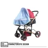 Half Baby Stroller mosquito net Pushchair Mosquito Insect Shield Net Protection Mesh Buggy Cover Stroller Accessories