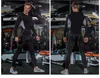 2020 Virson hot style muscle brothers long sleeve tight suit running training basketball fitness suit men speed dry