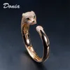 Donia Jewelry Luxury Bangle Party European and American Fashion Large Animal Microinlaid Zircon Bracelet Ring Set Women6745307