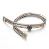 Vintage Multilayer Leather Bracelet For Women Men New Charms Wrap Bracelets Femme Fashion Jewelry Magnetic Buckle Bracelet