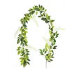 7ft 2m bloemkoord kunstmatige wisteria vine garland planten gebladerte outdoor home trailing bloem nep hangende muur decor